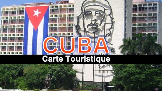 Carte touristique de Cuba