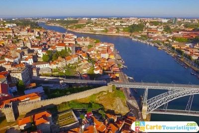 Carte touristique de Porto