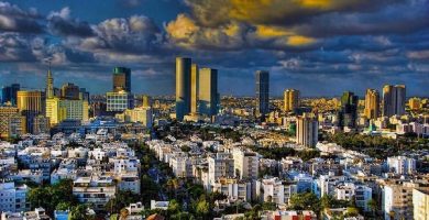 Carte touristique de Tel Aviv