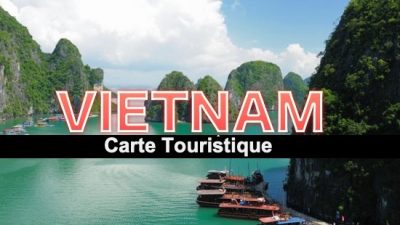 Carte touristique du Vietnam
