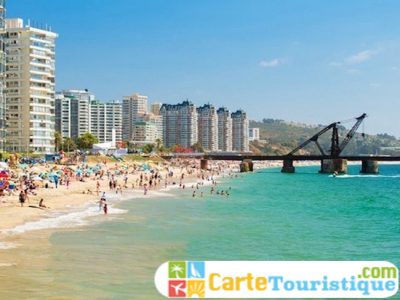 Carte Touristique De Vina Del Mar Dans 2021